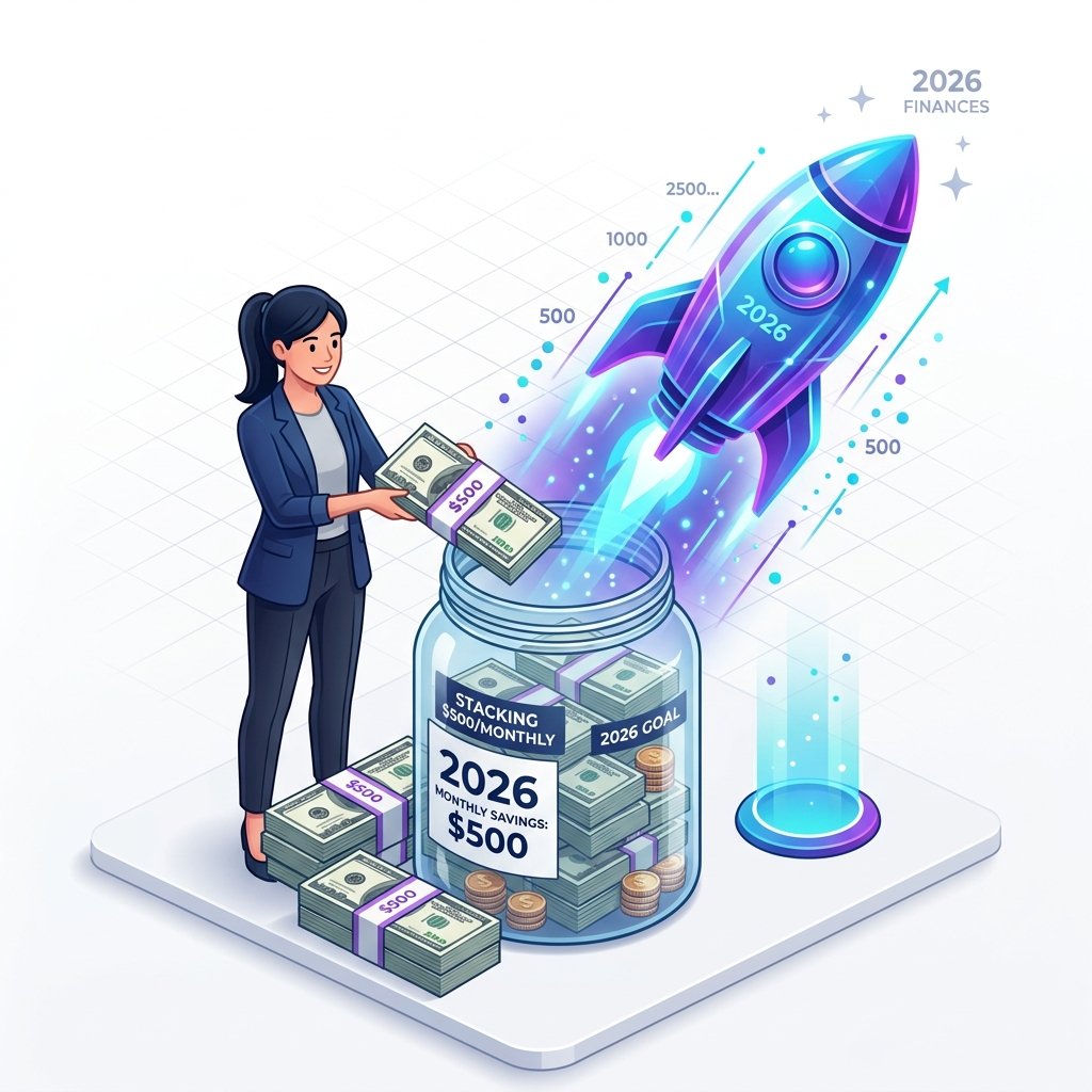 Saving $500 Monthly Wealth Rocket